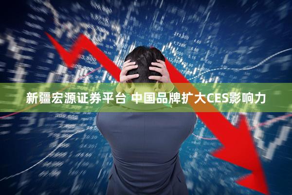 新疆宏源证券平台 中国品牌扩大CES影响力