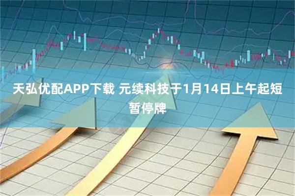 天弘优配APP下载 元续科技于1月14日上午起短暂停牌
